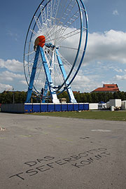 Wiesnaufbau 01.+02.09.2009 (&copy;Foto: Martin Schmitz)